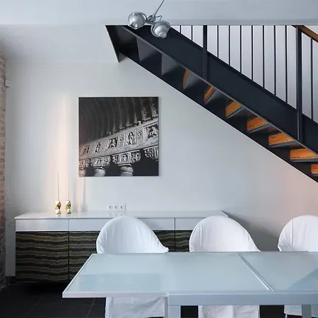 Gypsum Factory - Historic 4 Floor Townhouse - River View Terrace - King Bed 140m2 * Riga